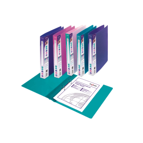 Snopake Executive Binder 25mm Electra A4 Assorted 10 Pack 112784 F