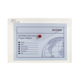 Snopake Polyfile Classic A5 Clear 5 Pack 109909 F