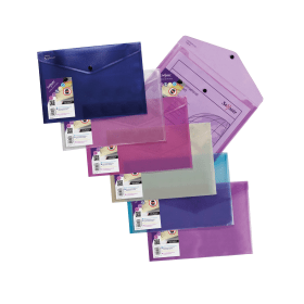 Snopake Polyfile Lite A4 Assorted 5 Pack 146613 F