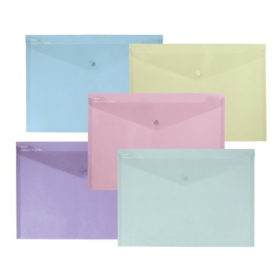 Snopake Reborn Polyfile A4 Assorted 5 Pack 829813 F