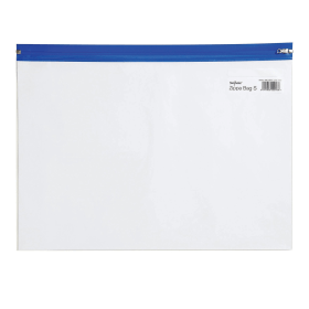 Snopake Zippa Bag S Classic A4 Blue 25 Pack 197999 F