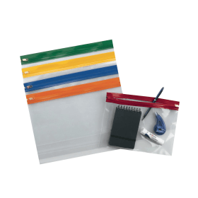 Snopake Zippa Bag S Classic A5 Assorted 25 Pack 103640 F