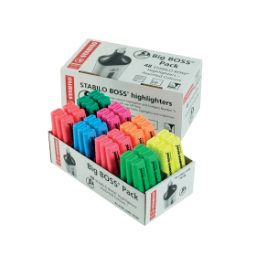 Stabilo Boss Original Highlighter Assorted 48 Pack 211233 F