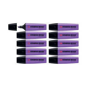Stabilo Boss Original Highlighter Lavender 10 Pack 130773 F