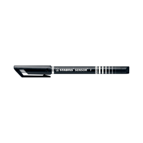 Stabilo Sensor Cushion Tip Fineliner 0.3mm Black 10 Pack 138298 F