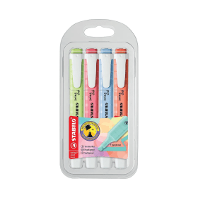 Stabilo Swing Cool Highlighter Assorted 4 Pack 275 4 08 1 795895 F
