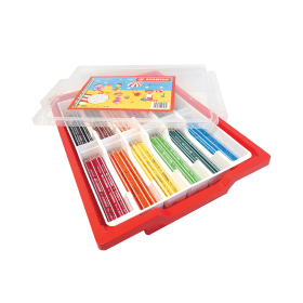 Stabilo Trio Thick Colouring Pencils Triangular Shaped Assorted Classpack 96 Pack 576921 F