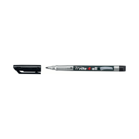 Stabilo Write 4 all Permanent Marker Black 10 Pack 103658 F