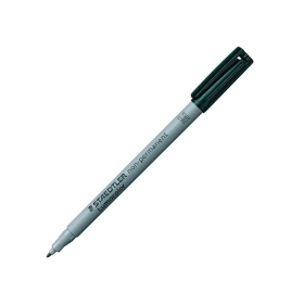 Staedtler Lumocolour Pen Non Permanent Medium Black 10 Pack 142133 F