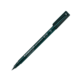Staedtler Lumocolour Pen Permanent Extra Fine Black 10 Pack 107314 F