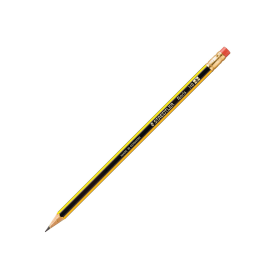 Staedtler Noris 122 Rubber Tipped HB Pencil 12 Pack 163958 F