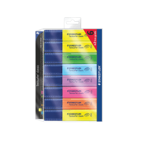 Staedtler Textsurfer Classic Highlighter Assorted 8 Pack 160907 F