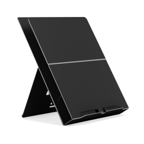 Standvarious Etra Premium Ergonomic Laptop Stand with Pivotable Document Holder Black 774386 F