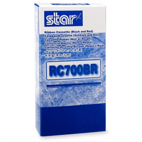 Star Micronics RC700BR Black and Red Ink Ribbon Original