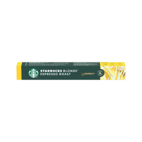 Starbucks Nespresso Blonde Espresso Roast Coffee Pods 10 Pack 576736 F