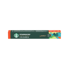 Starbucks Nespresso Colombia Espresso Coffee Pods 10 Pack 576741 F