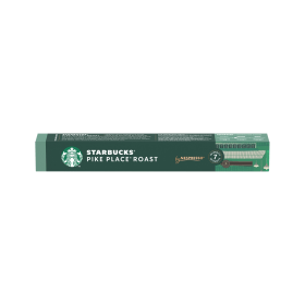 Starbucks Nespresso Pike Place Roast Lungo Coffee Pods 10 Pack 576735 F