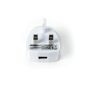 Status Power Adapter Plug USB Type A 5V DC 2.1 Amp White 808264 F