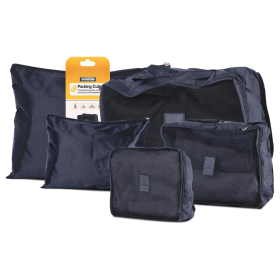 Status Travel Packing Cubes Black 5 Pack STS22833 F