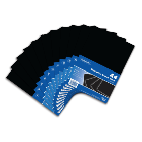 Stephens Black Typewriter Carbon A4 Paper 100 Pack 106684 F