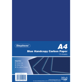Stephens Blue A4 Handcopy Carbon Paper 100 Sheets RS520252