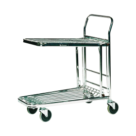 Stock Trolley Metallic Grey 371472 F