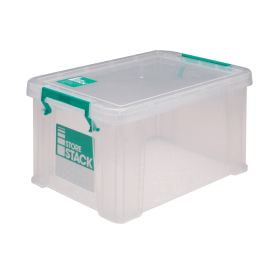 StoreStack 1.7L Clear Storage Box 484225 F