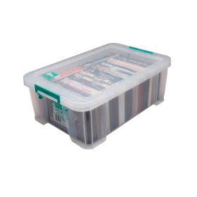 StoreStack 15L Clear Storage Box 461512 F