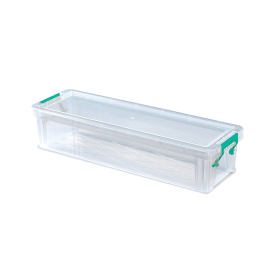 StoreStack 2.2L Clear Storage Box 471013 F