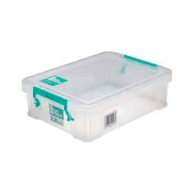 StoreStack 2.3L Clear Storage Box 444974 F