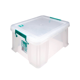 StoreStack 24L Clear Storage Box 461514 F