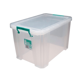 StoreStack 26L Clear Storage Box 461515 F