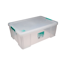 StoreStack 51L Clear Storage Box 461516 F