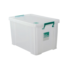 StoreStack Clear 2.6L Clear Storage Box 484226 F