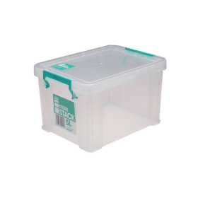 Storestack 5L Clear Storage Box 444971 F