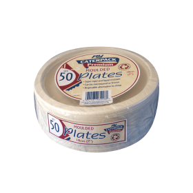 Super Rigid 7 Inch Biodegradable Plate 50 Pack 102883 F