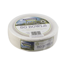 Super Rigid 7in 12oz Biodegradable Bowls 50 Pack 146962 F