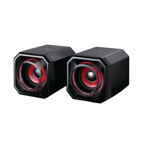 SureFire Gator Eye Gaming USB Speakers Red 48820 755259 F