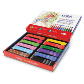 Swash Giant Colouring Pencil Classpack 144 Pack EG69973 F