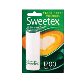 Sweetex Sweeteners Calorie Free 1200 Tablets 857262 F