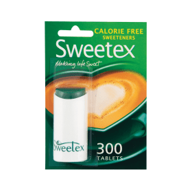 Sweetex Sweeteners Calorie Free 300 Tablets 6 Pack 857263 F