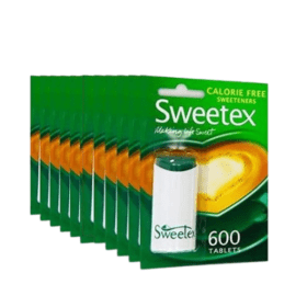 Sweetex Sweeteners Calorie Free 600 Tablets 12 Pack 857261 F