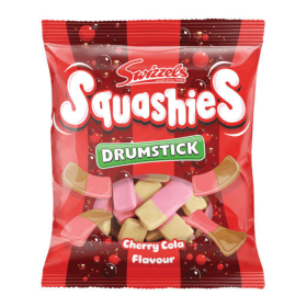 Swizzels Squashies Drumstick Cherry Cola 120g Bag AU86812 F