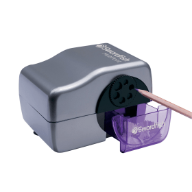 Swordfish MultiPoint Electric Pencil Sharpener Silver 443677 F