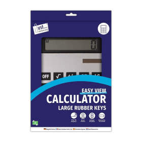 Tallon Giant A4 Calculator Silver 910248 F