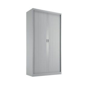 Talos Side Opening Tambour Unit 1000m x 450mm x 1950mm Grey 499484 F