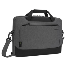 Targus Cypress 15.6 Inch Briefcase with EcoSmart Grey Black 830930 F