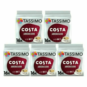 Tassimo Costa Americano Coffee Pods 80 Pack 461372 F