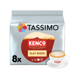 Tassimo Flat White Kenco Coffee Pods 8x5 Pods 40 Pack 4051498 610436 F