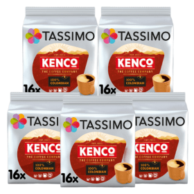 Tassimo Kenco 100 Columbian Coffee Pods 80 Pack 461366 F